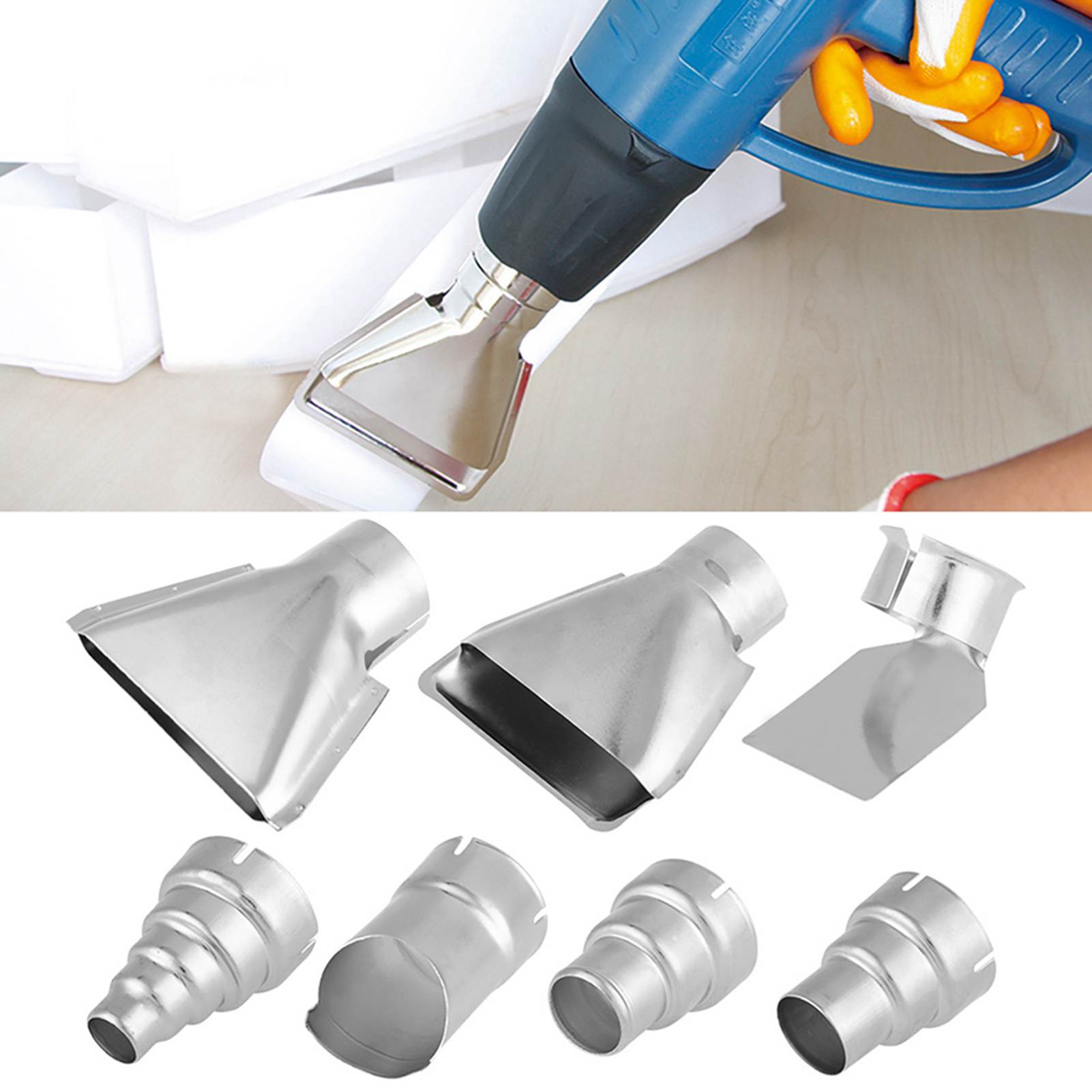 7pcs Heat Gun Nozzles Kit - 35 - đánh giá và giá Heat Gun Small