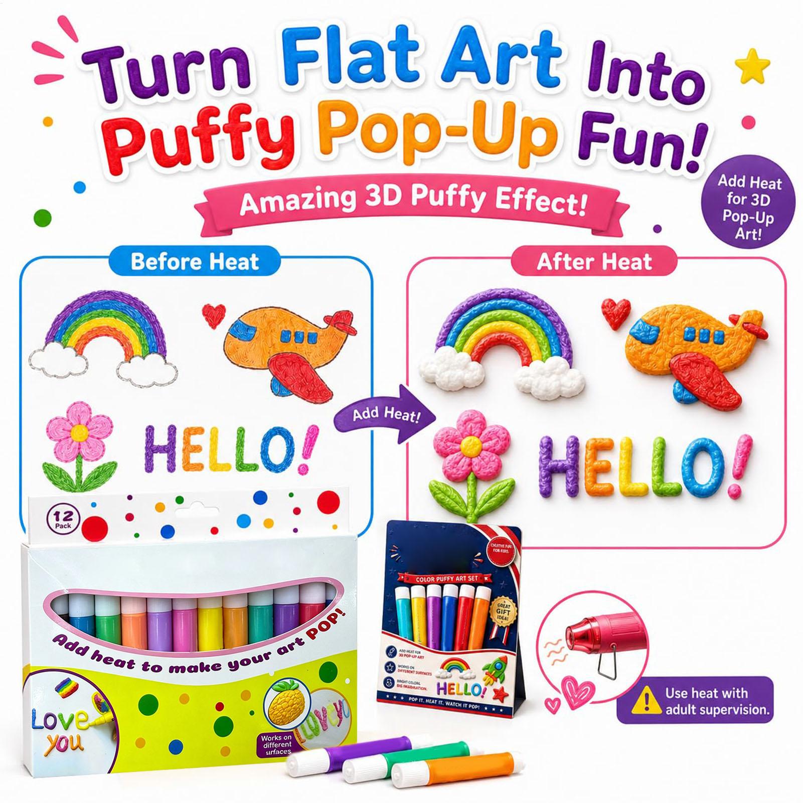 3D Bubble Pen Set Colorful Han - đánh giá và giá Copic Marker Sketch