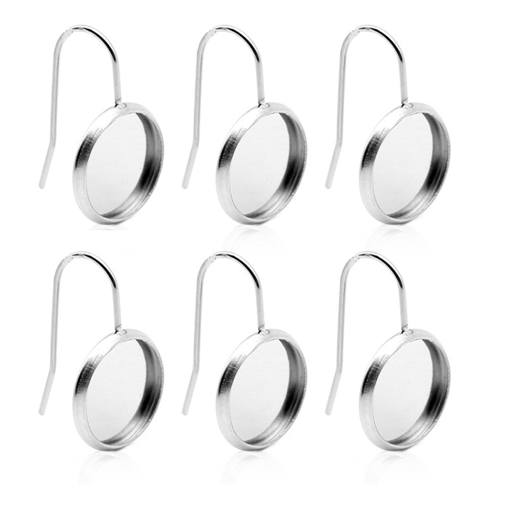 Stainless Steel Earring Blanks - đánh giá và giá Resin Crafts Diy