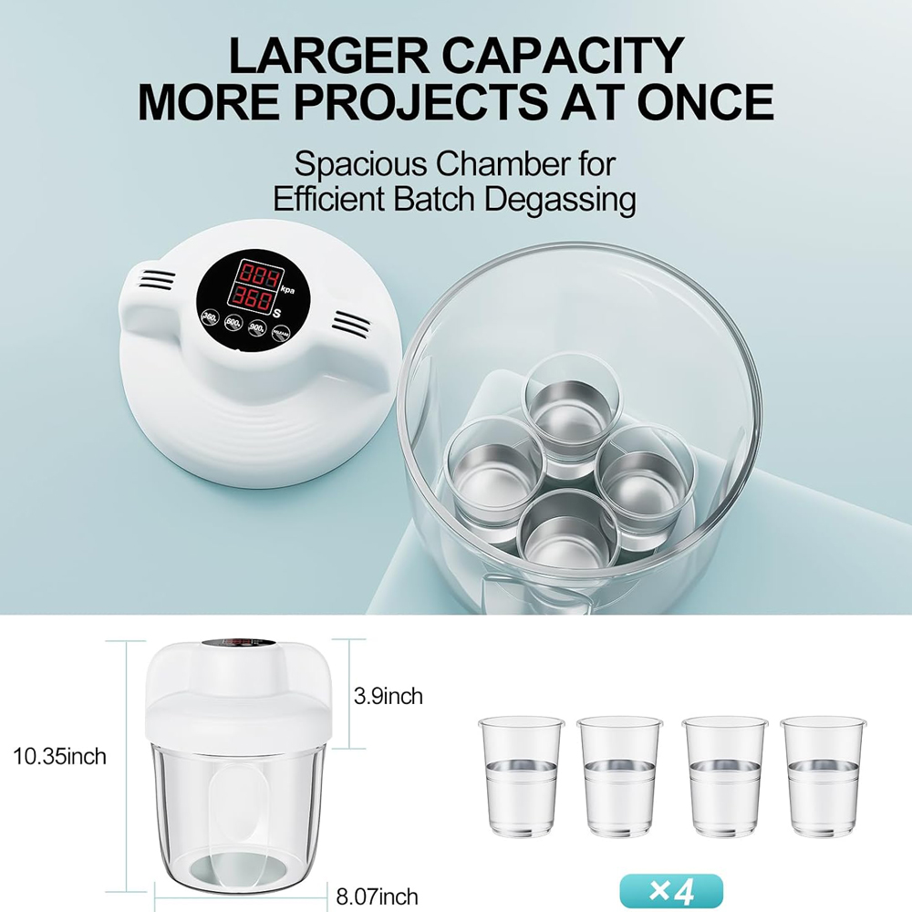 -97kPa Resin Bubble Remover Va - đánh giá và giá Vacuum Chamber Small