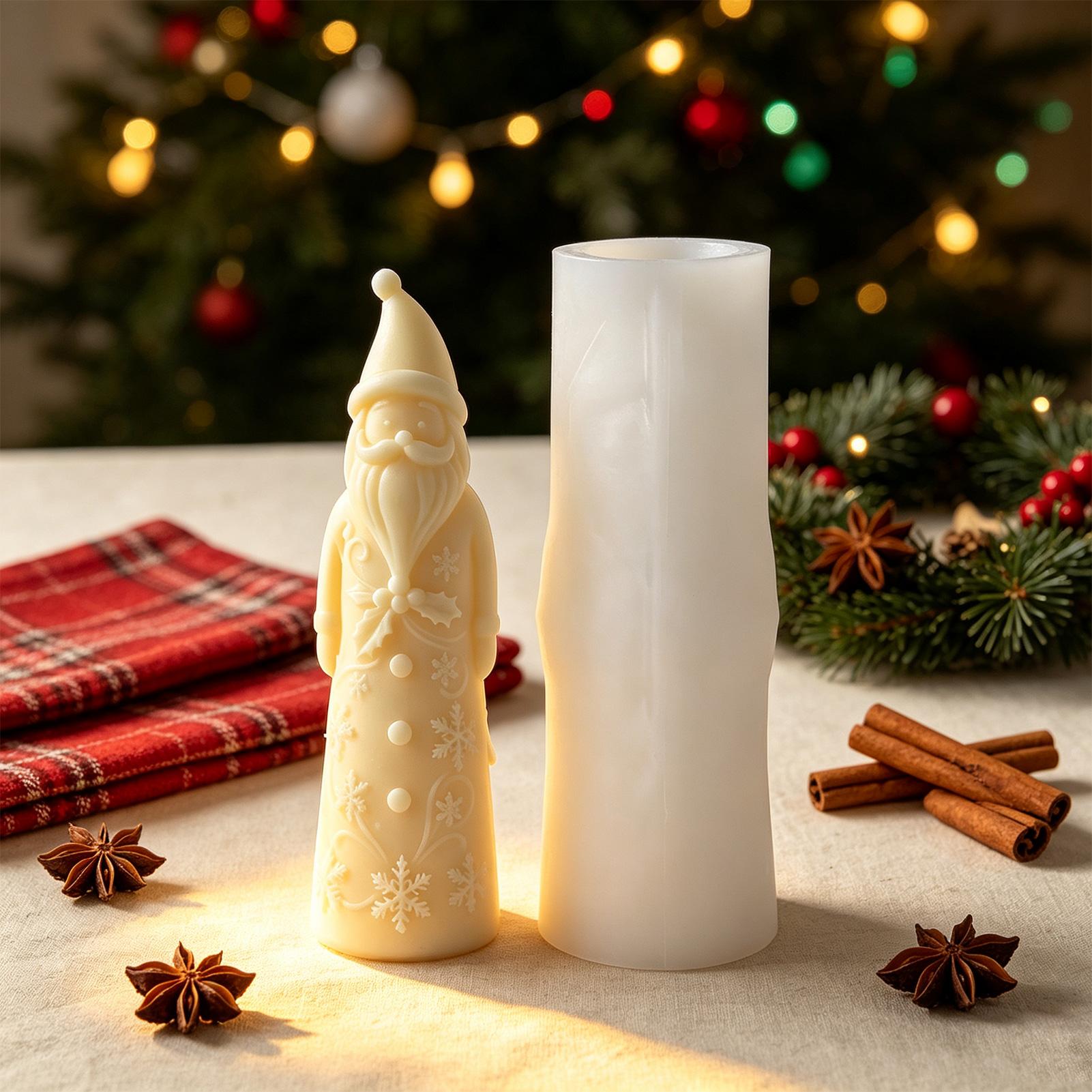 Candle Molds 3D Christmas Craf - đánh giá và giá Resin Craft Workshop